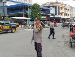 Himbauan Keamanan dan Ketertiban Masyarakat oleh Sat Binmas Polres Lhokseumawe. 