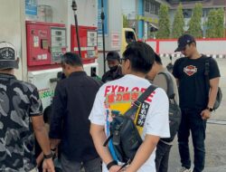 Cegah Kecurangan dan Pastikan Stok Aman di Jelang Hari Raya Idul Fitri, Satreskrim Polres Lhokseumawe Sidak SPBU