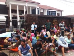 Sidang Lanjutan Prapid Edy Suranta Gurusinga Di PN.Lubuk Pakam Di Warnai Aksi Demo Aliansi Masyarakat Pancur Batu