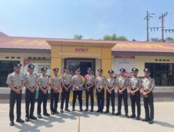 Sebanyak 11 Siswa SPN Selawah Melaksanakan Cuti Idul Fitri di Wilkum Polres Lhokseumawe