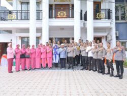 Sambangi Kediaman Irjen Pol (Purn) Bambang Suparsono, Kapolda Jambi Halal Bihalal Idul Fitri 1445 H