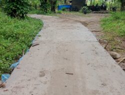 Pemerintah Desa Harang Julu Bangun Drainase dan Rabat Beton Jalan