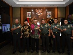 Perkuat Sinergi TNI AD Dan MPR, Kasad Terima Kunjungan Ketua MPR-RI