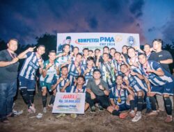 Turnamen PMA CUP 1 Resmi di Tutup, Kesebelasan Syaliha Sebagai Juara