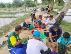 Pesona Kebersamaan Ikatan Alumni Dalam Weekend di Tambak Ikan Rusli.
