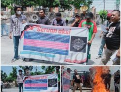 Aksi Unjuk Rasa Peduli Pemberantasan Korupsi dan Narkotika Tuntut Segera Tuntaskan Kasus Pungli di Kabupaten Simalungun