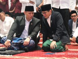 Sholat Idul Adha di Istiqlal, Menteri AHY: Mari Tingkatkan Kepedulian dan Semangat Berbagi