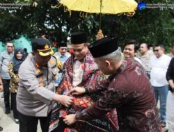 Pj Bupati Ir.Ardan Noor Hasibuan MM Disambut Dengan Acara Adat