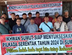 Eks napiter an. ARIF FADILLAH, SE, Pengurus YAKUB Nyatakan Diri Siap Dukung Pilkada Damai 2024