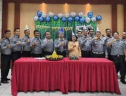 Dharma Wanita Persatuan Lapas Pancur Batu Rayakan Ulang Tahun Plt Kalapas dengan Meriah