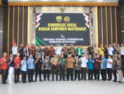 Korem 031/WB Gelar Komsos Berthema, “Bersama Merawat Kebhinekaan, Mencegah Intoleran”