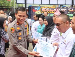 Wakapolres Langkat Kompol Heman Limnong Hadiri Peringatan Hari Anti Narkotika Internasional Tahun 2024