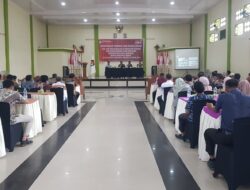 KPU Padang Lawas Laksanakan Bimtek Kode Etik dan Penguatan Internal Penyelenggara