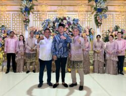 Putra Presiden Jokowi, Hadiri Acara Ngunduh Mantu Putra Dimyati Natakusumah