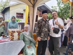 Resepsi Pernikahan Putri Nyak Joni, Wartawan Terkemuka, Berlangsung Meriah di Desa Klumpang Kebun. 