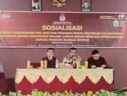 KPU Padang Lawas Sosialisasikan Penyusunan Visi Misi Bakal Calon sesuai RPJPD 