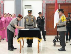 Kapolda Sumut Lantik Kapolrestabes Medan, Direktur Reserse Siber dan Sejumlah Kapolres