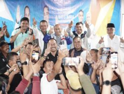 Pasangan Bahagia Saza Unggul Di Pilkada Batubara
