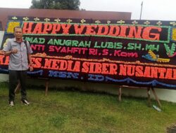 Meriah Penuh Kehangatan Bung Joe Sijabat Hadiri Resepsi Pernikahan Rekan Biro Hukum Media Siber Nusantara