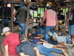 Unit Intel Kodim 0208/Asahan Gerebek Barak Narkoba di Desa Sijawi-Jawi, 19 Orang Diamankan