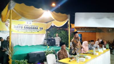 Bayu Anggara Gelar Reses Tahap I Bersama Kades Desa Sena 