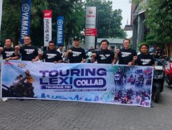 PT. Yamaha Alfa Scorpii Medan Gelar Touring Akbar Bersama Pencinta Motor Lexi