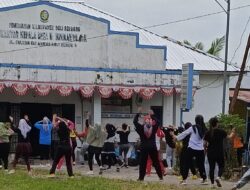 Warga dan Ibu-Ibu Antusias Ikuti “Wisata Bugar” di Kantor Desa Hamparan Perak