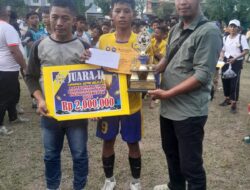 Turnamen Sepak Bola U-13 Rayon AMPI Marelan Berakhir Sukses, SSB Marelan City Raih Gelar Juara
