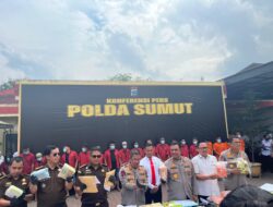 Jaringan Narkoba Internasional Hingga Bandar Bersenjata Dibongkar Polda Sumut