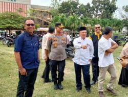 Monitoring Pasar, Ini Pesan Kabag Ops Polres Lhokseumawe kepada Pedagang