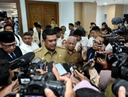 Giat Hari Pertama Ngantor, Gubernur Sumut Bobby Nasution Tekankan Tugas Pemerintah Melayani Masyarakat