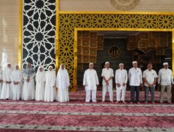 Pelindo Regional 1 Gelar Pelepasan Calon Jamaah Haji Pegawai dan Pensiunan di Masjid Al Munawwarah