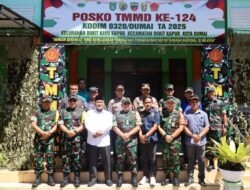 Kasdam I/BB Dampingi Tim Wasev TNI AD Tinjau TMMD di Dumai, Wairjenad Apresiasi Perkembangan di Lapangan
