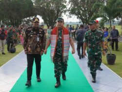 Kasdam I/Bukit Barisan Sambut Kedatangan KASAD Jenderal TNI Maruli Simanjuntak di Medan