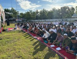 Pelaksanaan Sholat Idul Adha di Kabupaten Batu Bara Berlangsung Khidmat