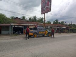 Personil Sat Samapta Polres Batu Bara Laksanakan Patroli Kota Presisi pada Siang Hari