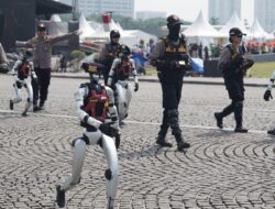 Polri Kenalkan Robot Humanoid dan K9 di Hari Bhayangkara ke-79, Langkah Awal Menuju Kepolisian Modern