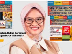 Gelombang Penolakan di Sumut, Kedatangan Dirut Telkomsel Dian Siswarini Mendapat Penolakan Pedagang Konter dan KNCI