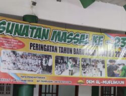 Peringati Tahun Baru Islam 1 Muharram 1447 H, DKM Al Muflihun Gelar Sunatan Massal ke-23