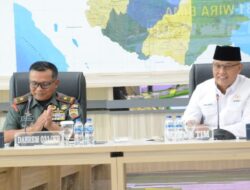 Danrem 031/WB dan Komisi I DPR RI Bahas Kesiapan Pembentukan Kodam XIX/Tuanku Tambusai