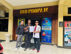 Aipda Putu Eka Segera Jalani Sidang Etik Advokat Radar Bali I Made “Ariel” Suardana, SH., MH.,Bersama Rekan, Dampingi Andre di Mapolda Bali