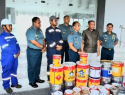 Gerak Cepat Lantamal I Amankan Barang Curian di Perairan Belawan