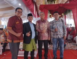 Indahnya Silaturahim di Resepsi Perkawinan Putra Dr. H. Muslim, M.SP Pembina DPD Garnizun Medan