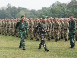 Brigjen TNI Dany Rakca Secara Sesmi Menutup Pendidikan Dasar Militer dan Pelatihan Manajerial Batch 3 Tahun 2025