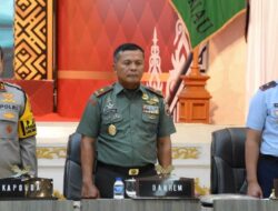 Danrem 031/WB Hadiri Rapat Evaluasi Karhutla di Provinsi Riau