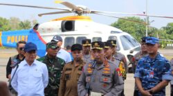 Danrem 031/WB Dampingi Kapolri Pantau Langsung Titik Rawan Kebakaran 