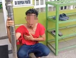 Maling Kotak Infaq di Mesjid Asyafi’iyah Nyaris Diamuk Massa, Mengaku Warga Marelan