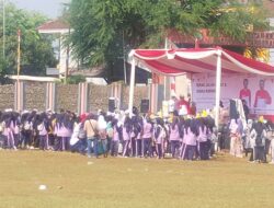 Ribuan Warga Kresek Tumpah Ruah di Lomba Gerak Jalan HUT RI ke-80