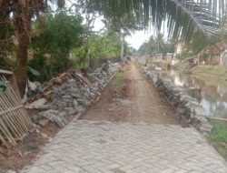Lapor Pak Iman! Di Kampung Gandaria Tegal Ada Pelaksana Proyek Akan Berkerja Curang