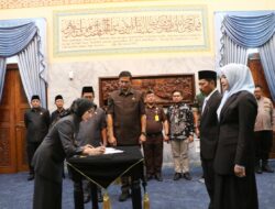 Lantik Pejabat Eselon 2, Ratu Zakiyah Tegaskan Tidak Ada Jual Beli Jabatan